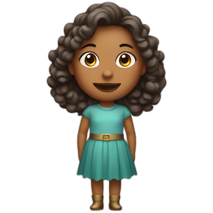 christmas girl emoji