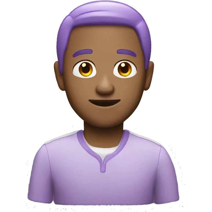 Light purple Netflix  emoji