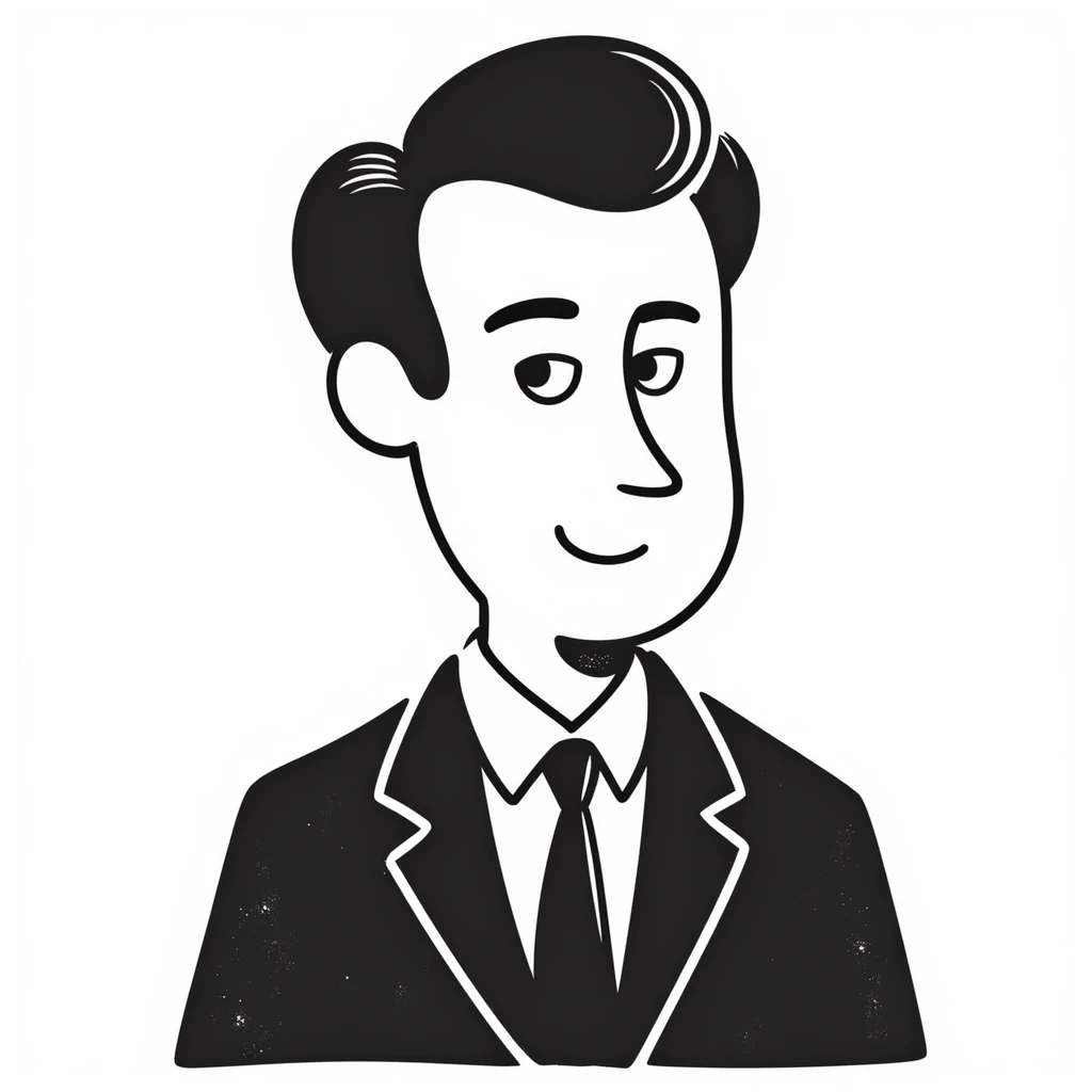 Political leader figure in suit with serious expression emoji