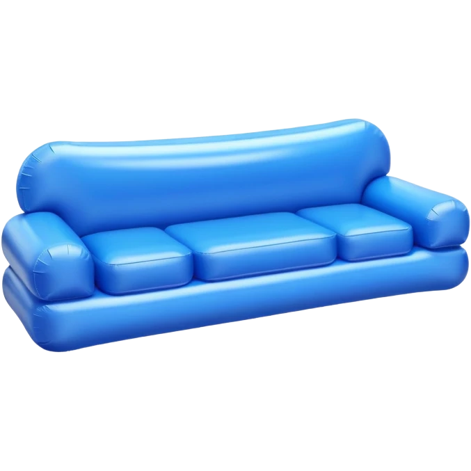 90’s inflatable couch emoji