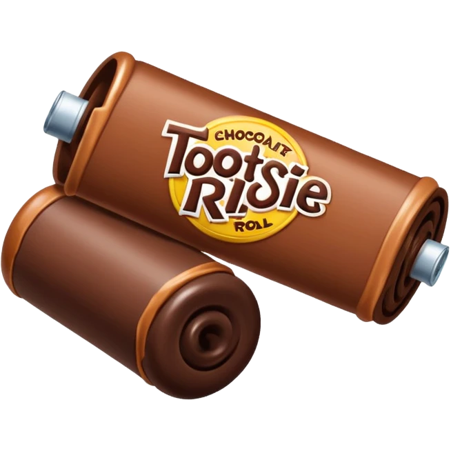 Create a Tootsie Roll emoji