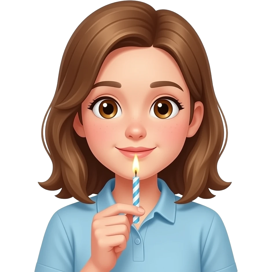 teenager's birthday emoji
