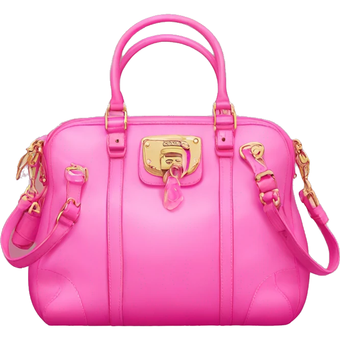 Pink juicy couture bag  emoji