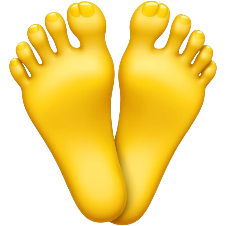 Toes crossed yellow emoji emoji