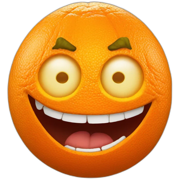 annoying orange emoji