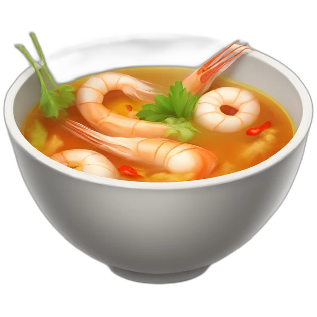 Tomyum-shimp-soup emoji