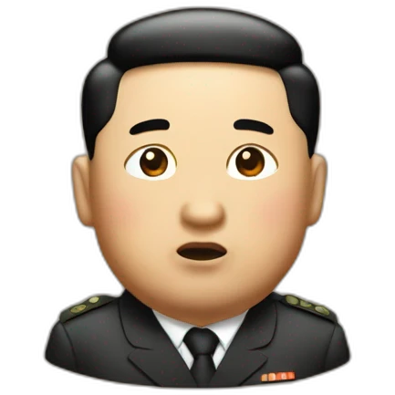 Kim jung un on poop emoji