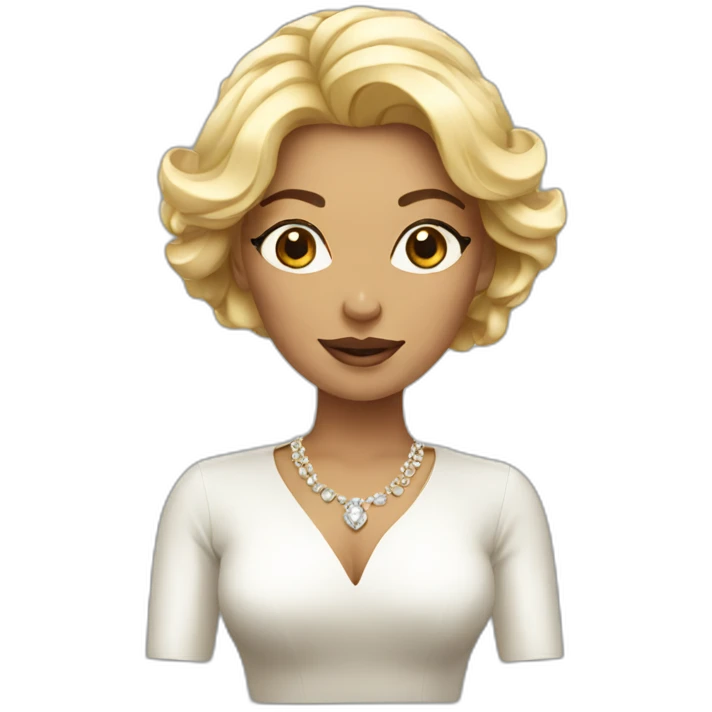 luxury woman emoji