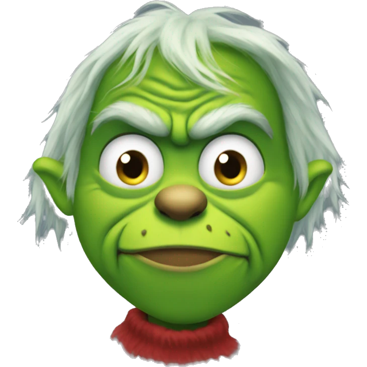 Grinch in a batman suit emoji