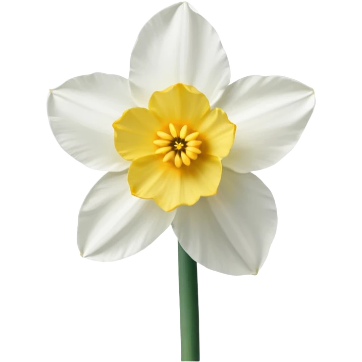 Narcissus flower emoji
