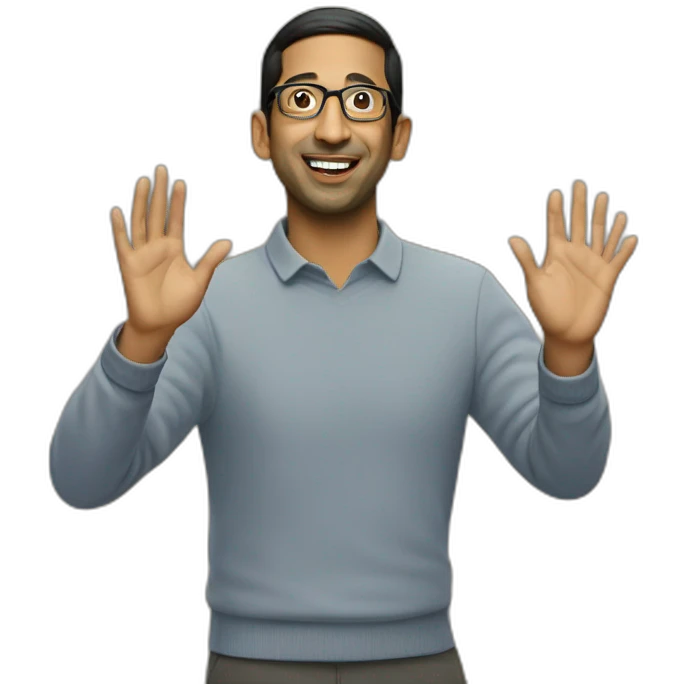 SundarPichai-clapping emoji