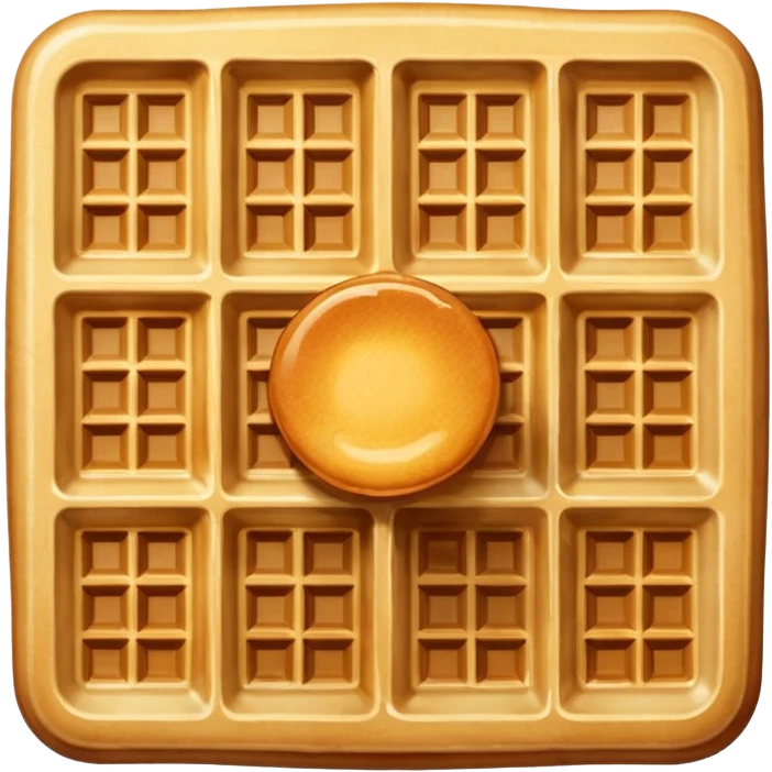 Waffle emoji
