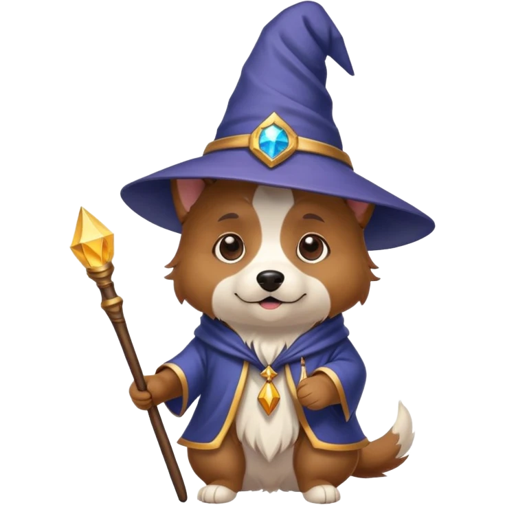 wizard dog emoji