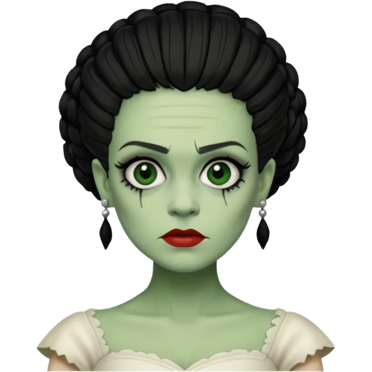 elle lanchester bride of Frankenstein  emoji