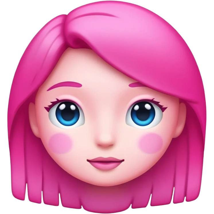 girly pink emoji