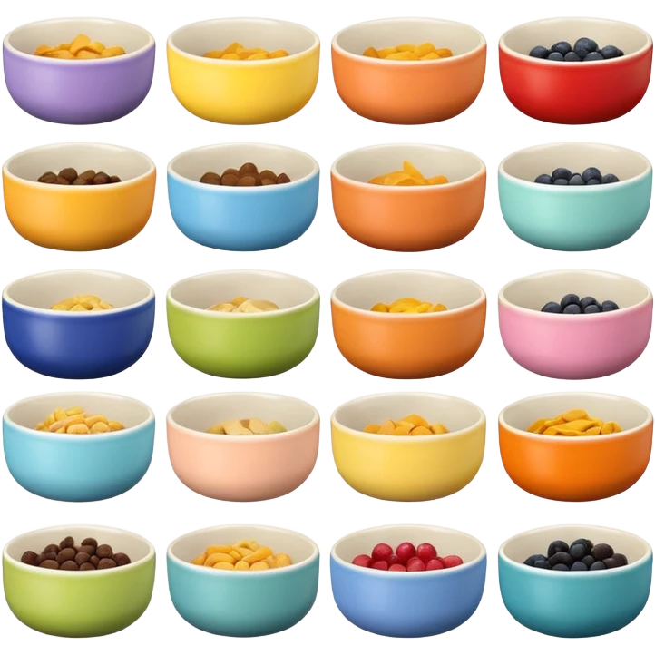 food bowls emoji