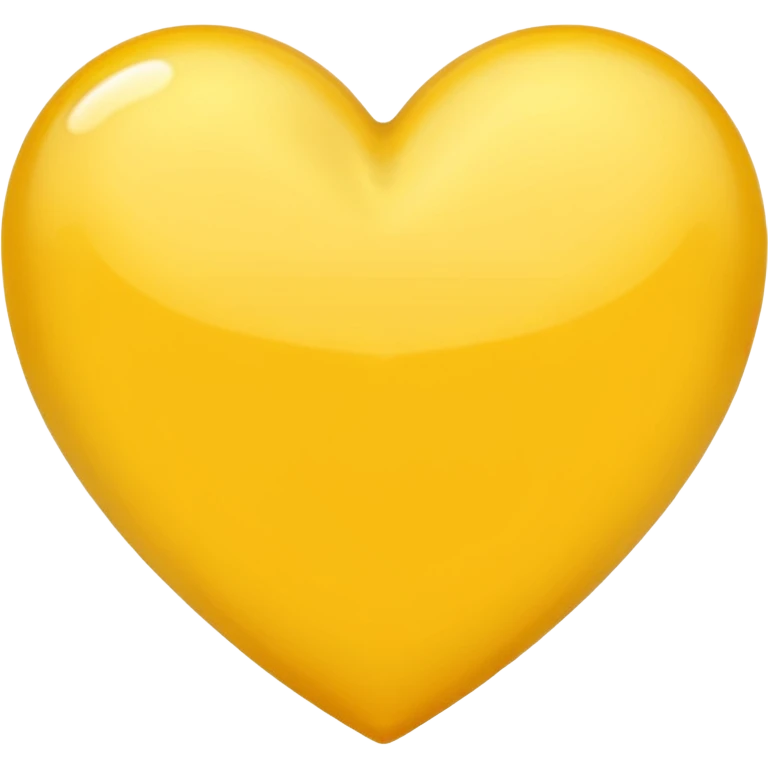 make a soft yellow heart emoji emoji