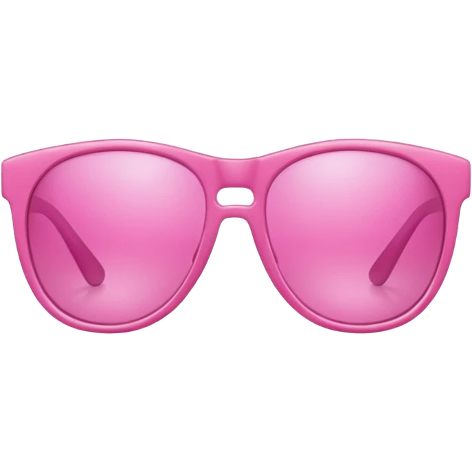 Pink sunglasses  emoji
