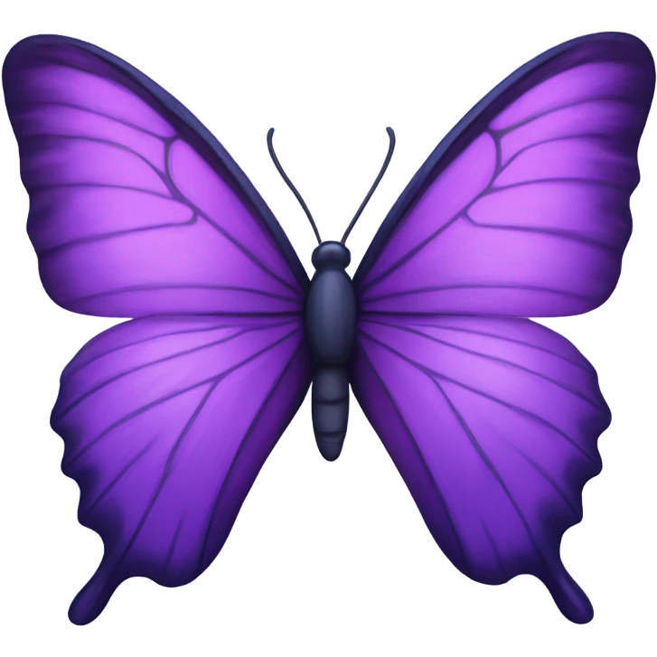 purple butterfly  emoji