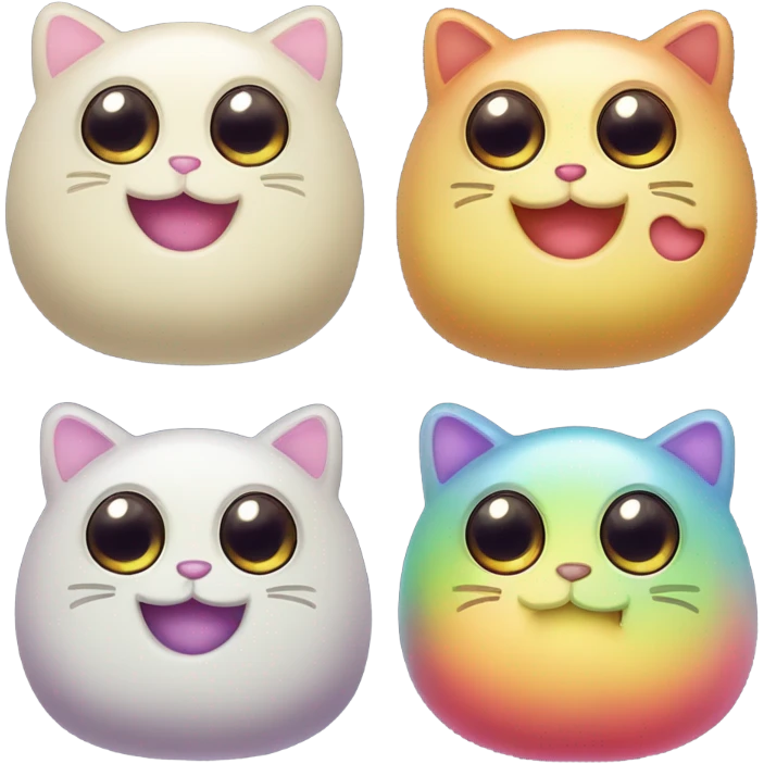Jelly cat stuffy emoji