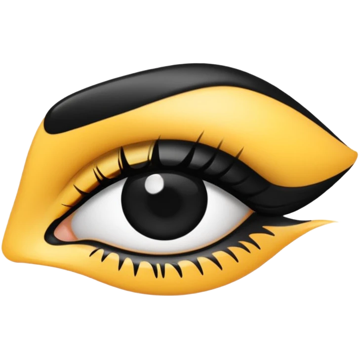 an eyeliner emoji