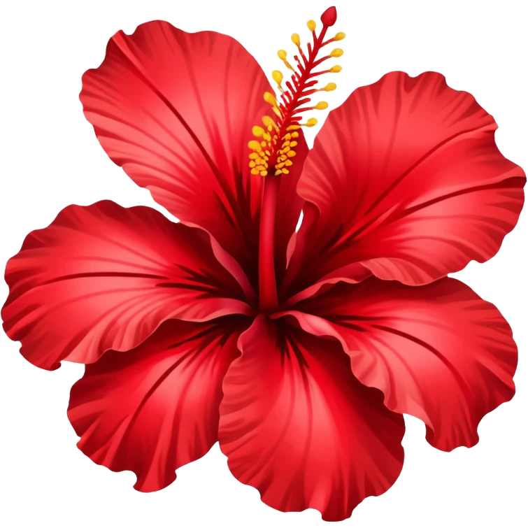 Hibiscus flowers emoji
