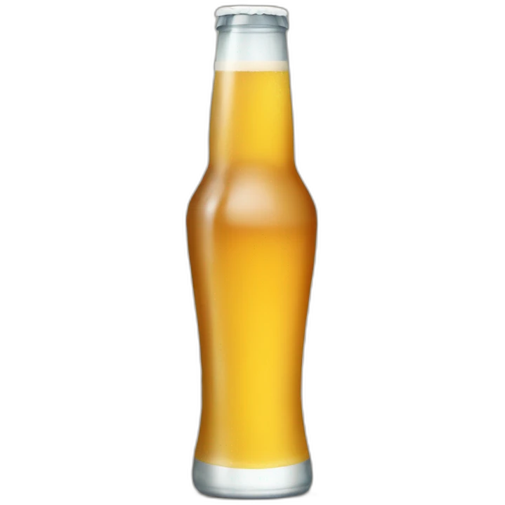 Macron drink beer emoji