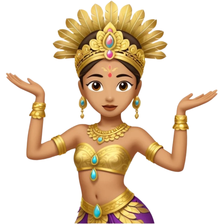 danseuse balinaise emoji