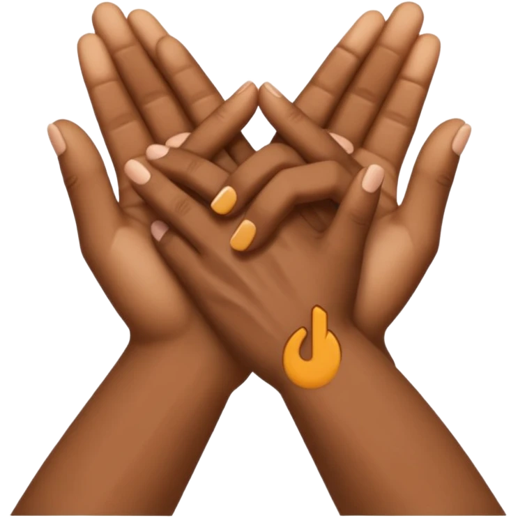 Symbol that represents the union of people emoji