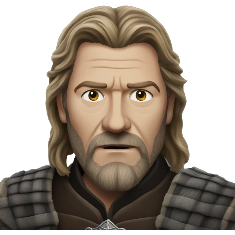 photorealistic Eddard Stark emoji