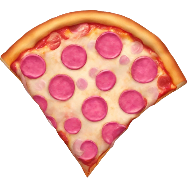 pink pizza  emoji