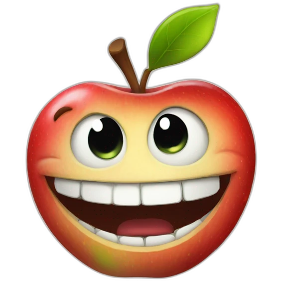 trollface apple artstyle emoji