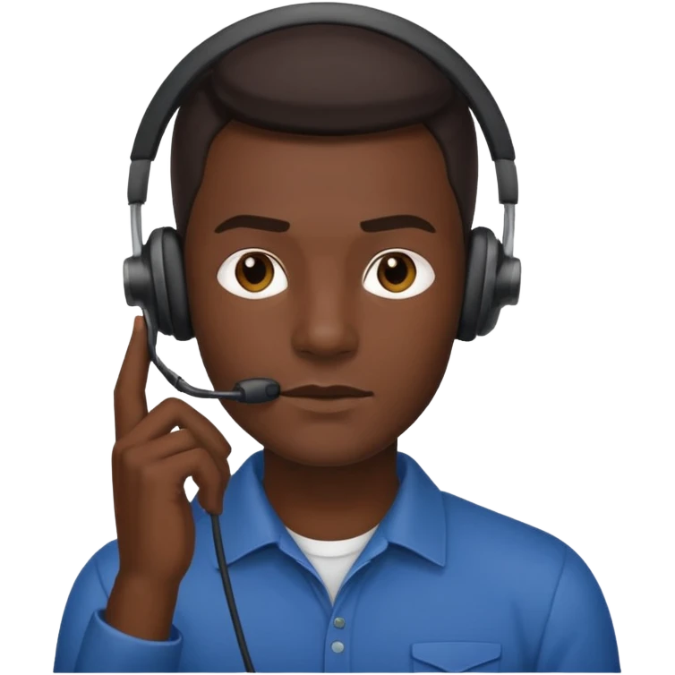 soporte call man emoji