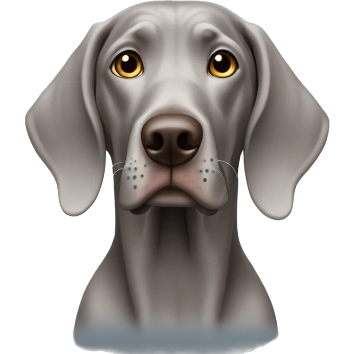 Weimaraner  emoji