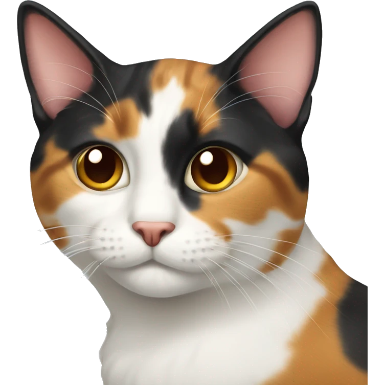 Calico cat emoji