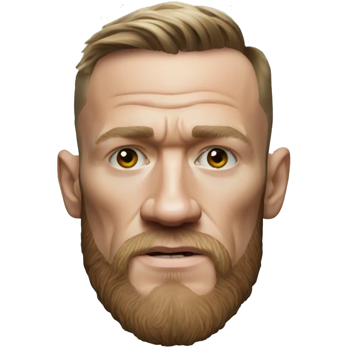 conor mcgregor realistic emoji