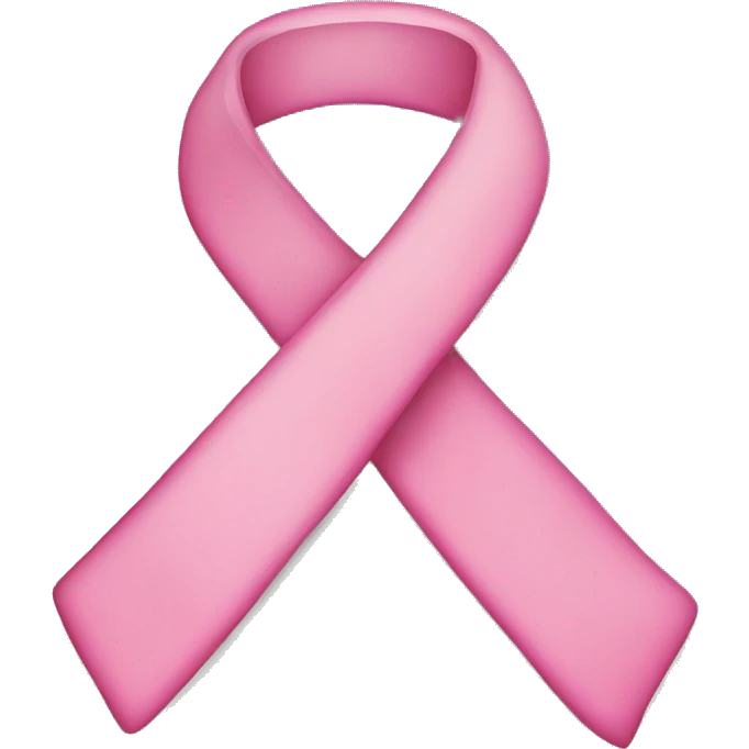 Breast cancer ribbon emoji