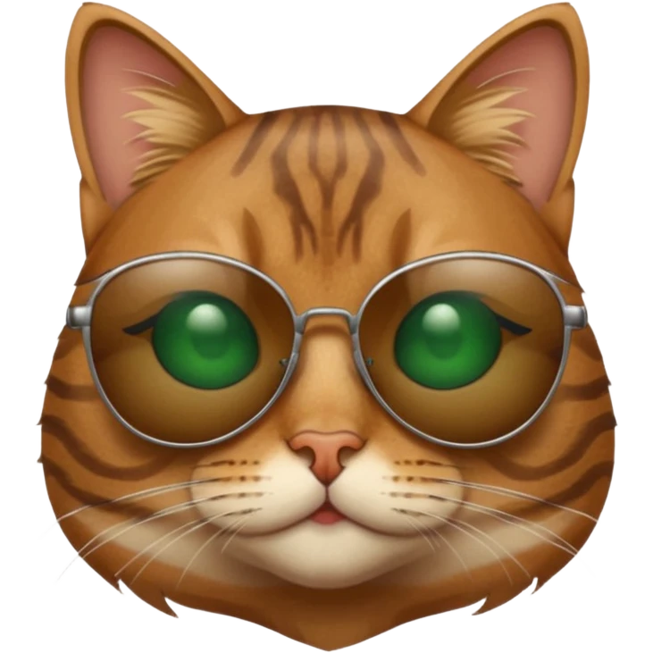 Cat wearing sunglasses emoji