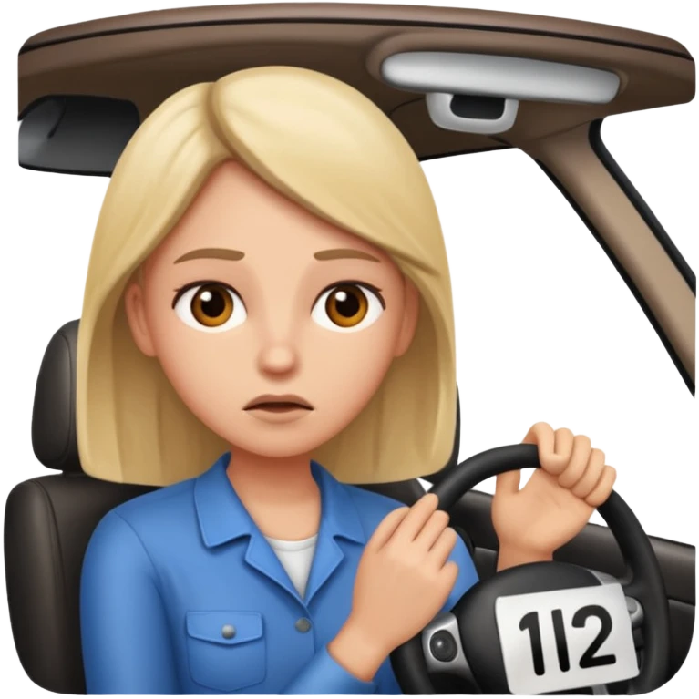 driving license test emoji