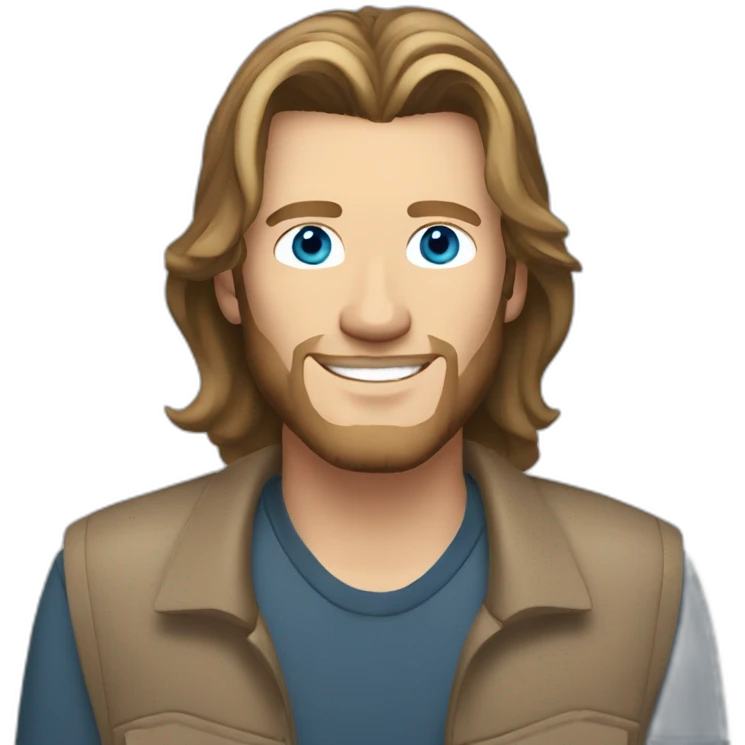 Blake shelton blue eyes light brown hair emoji