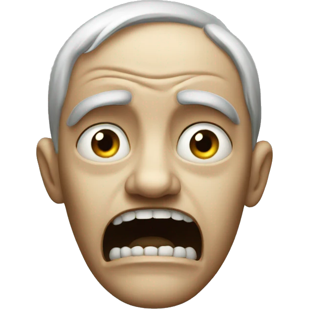Fear of death emoji