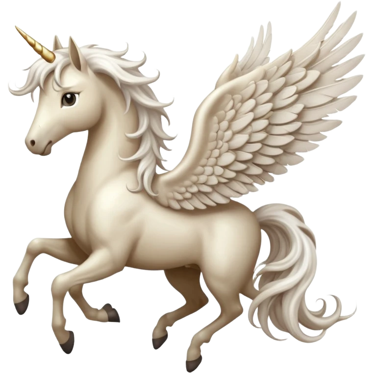 Whimsical pegasus  emoji