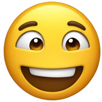 Smiling emoji losing his mind emoji