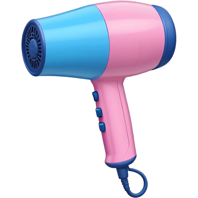 Cute Hair dryer, different design emoji