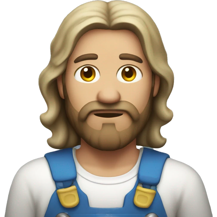 Jesus plumber emoji