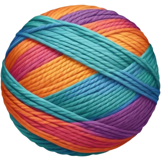 Knitting emoji