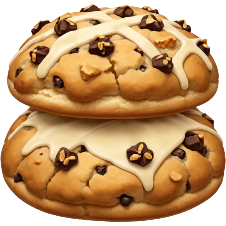 Rock buns emoji