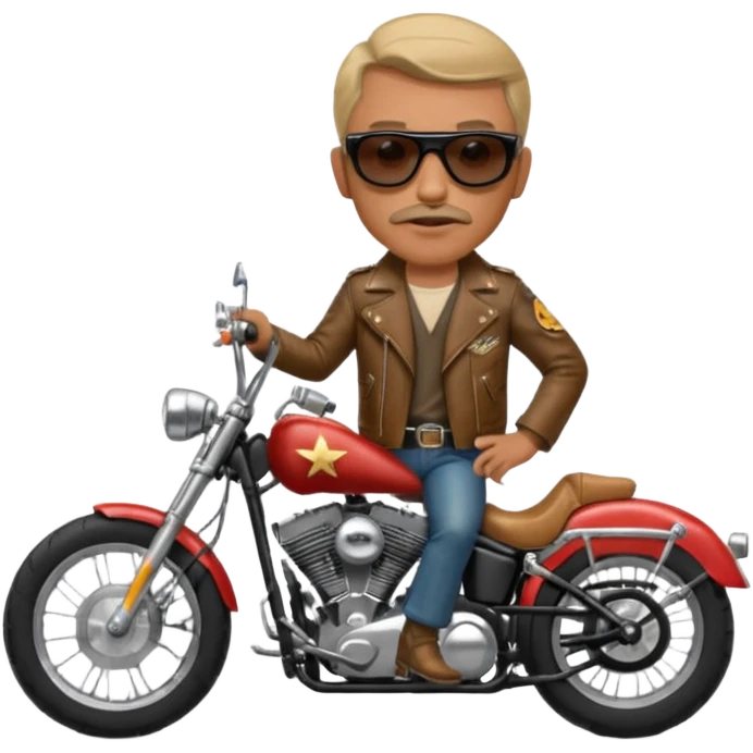 easy rider breaker morant on chopper motorcycle emoji