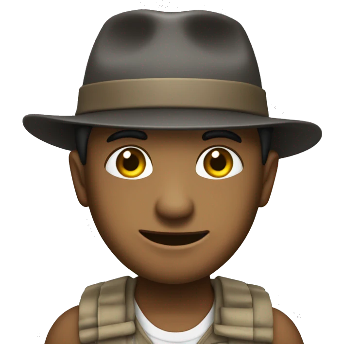 un chico tirando dinero emoji