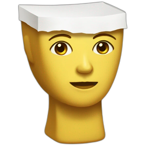 Papier toilette dorée emoji